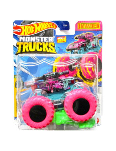 Hot Wheels Monster Trucks Mattel 1:64 Invader Camo