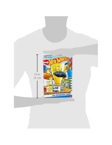 Coche de Juguete Hot Wheels HW Rewards 1:64 - Paquete de 10