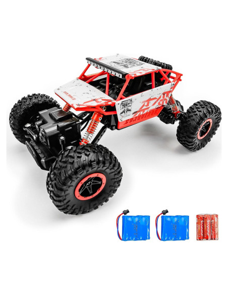 Coche RC Todo Terreno Cheerwing 1:18 4WD Rojo