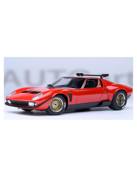 Autoart Miura SVR Jota Rojo 1:18 Modelo a Escala Detallado