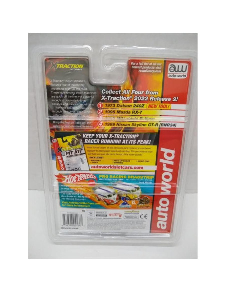 Coche Eléctrico de Slot Auto World SC378-3B Mitsubishi Eclipse