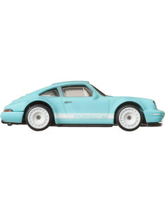 Hot Wheels Porsche 964 Diecast Premium 1:64 Azul Claro 2