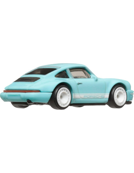 Hot Wheels Porsche 964 Diecast Premium 1:64 Azul Claro