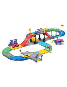 Juego de Construcción Pista de Carreras Liberty Imports 41 Piezas
