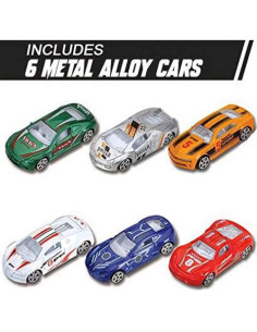 Juego de Construcción Pista de Carreras Liberty Imports 41 Piezas 2