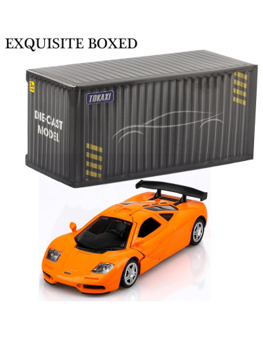 Coche de Juguete Mclaren TOKAXI Escala 1/36 Naranja