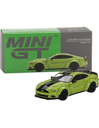 Coche Diecast LB-Works Grabber Verde Lima 1/64 Ed. Limitada