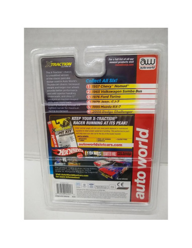 Coche de Slot Eléctrico Auto World Jeep CJ-7 1979 Escala HO