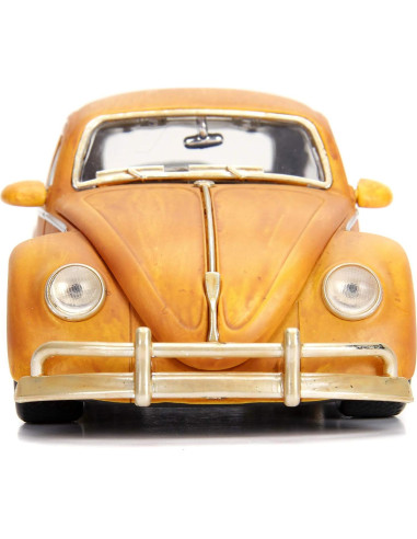 Coche de metal fundido JADA Toys Bumblebee 1:24 con figura Charlie