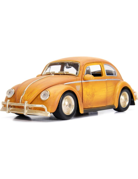 Coche de metal fundido JADA Toys Bumblebee 1:24 con figura Charlie