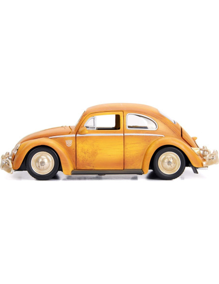 Coche de metal fundido JADA Toys Bumblebee 1:24 con figura Charlie