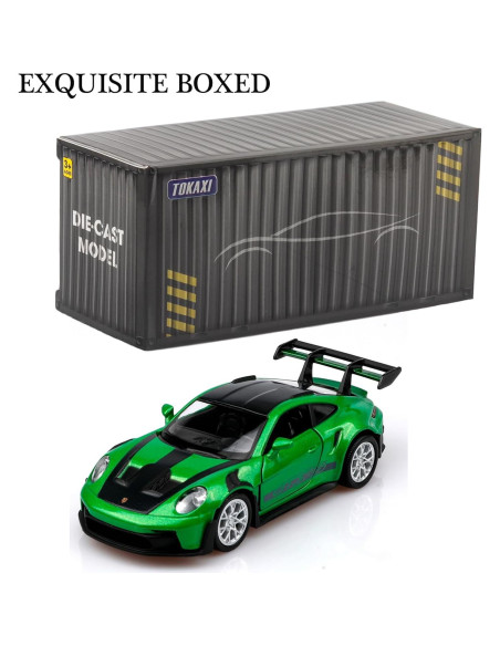 Coche de fundición Porsche 911 GT3 1:36 TOKAXI - Retroceso