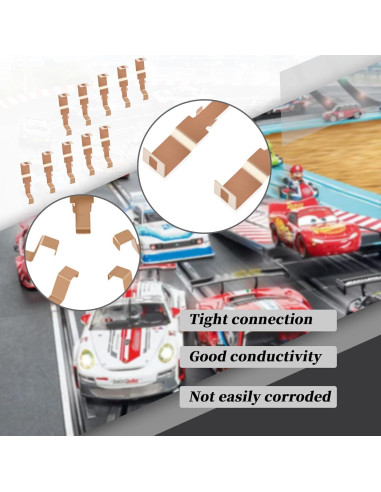 Zapatos de Recogida XYgdhqpt para coches slot HO - 10 piezas