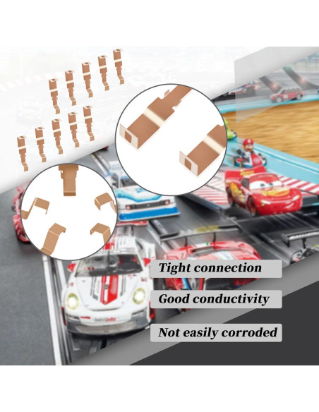 Zapatos de Recogida XYgdhqpt para coches slot HO - 10 piezas