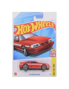 Hot Wheels Ford Mustang 1992 Escala 1:64 Rojo