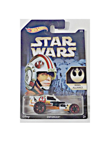 Hot Wheels Star Wars Enforcer Rebelde Luke Skywalker 1:64