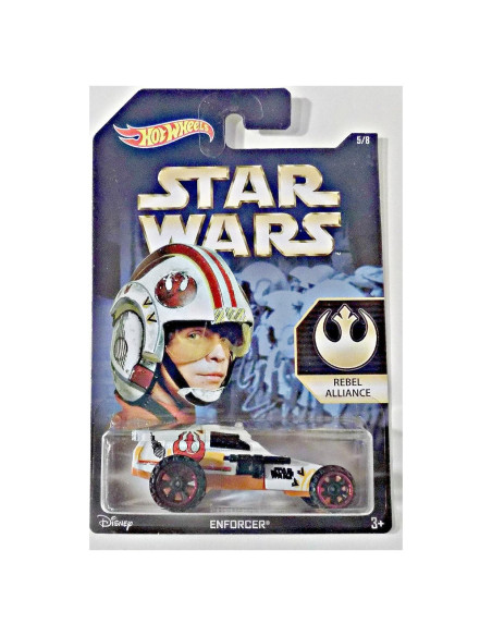 Hot Wheels Star Wars Enforcer Rebelde Luke Skywalker 1:64 Hot Wheels Star Wars Enforcer Rebelde Luke Skywalker 1:64