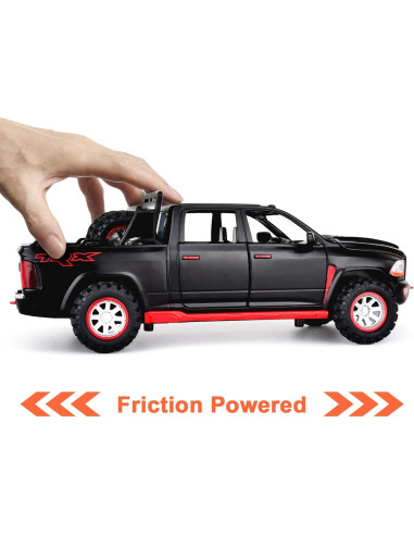 Camión de Juguete RAM 1500 Metal Fundido con Sonido