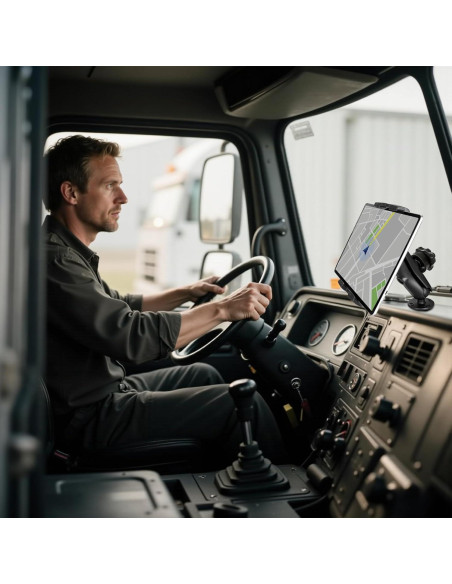 Soporte de Tablet VINmounts para Camiones 7.5-10.2" Negro