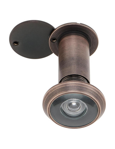 Mirilla de Puerta de Latón Sólido 200 Grados con Privacidad