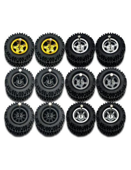 Ruedas Todo Terreno WAVEIST Hot 1/64 para Modelos Diecast