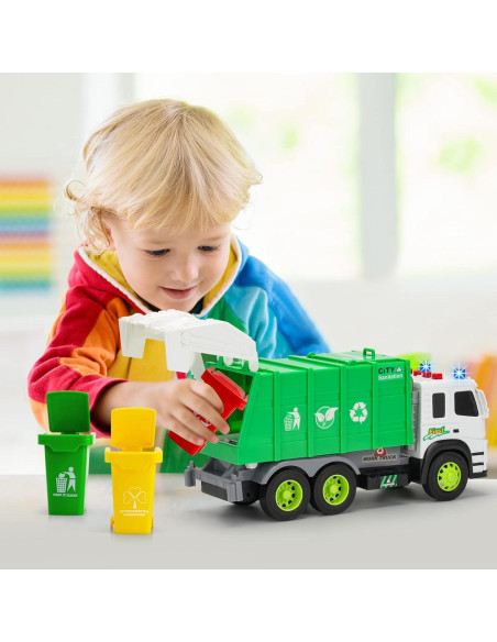 Camión de Basura MOBIUS 1:12 con Sonidos y Luces