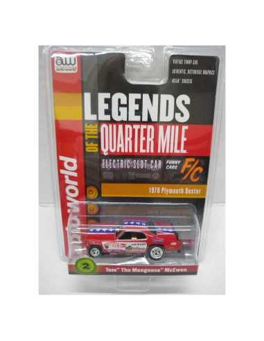Coche de Slot Eléctrico Auto World SC356 Tom McEwen '70 Duster