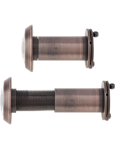 Mirilla de Puerta de Latón Sólido 200 Grados con Privacidad