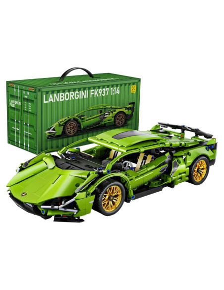 Conjunto de Construcción Chodia Supercoche 1:14 1254 PCS Conjunto de Construcción Chodia Supercoche 1:14 1254 PCS