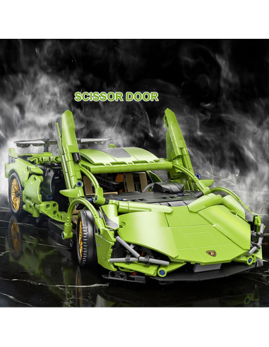 Conjunto de Construcción Chodia Supercoche 1:14 1254 PCS