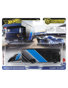 Camión de Transporte Hot Wheels HRV41 con Vehículo 1:64