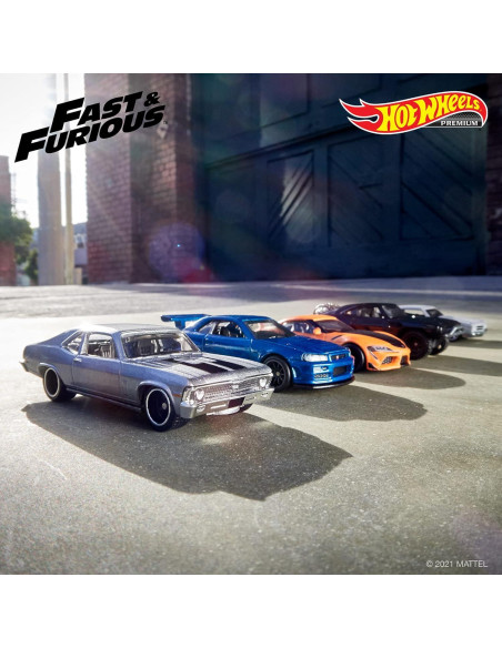Hot Wheels Rápido y Furioso Vehículos a Escala 1:64