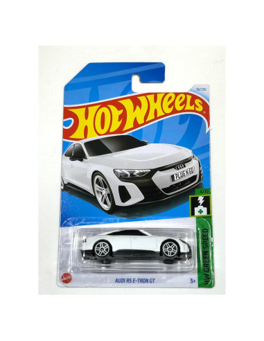 Hot Wheels Audi RS E-Tron GT Blanco 1:64 HW Green Speed