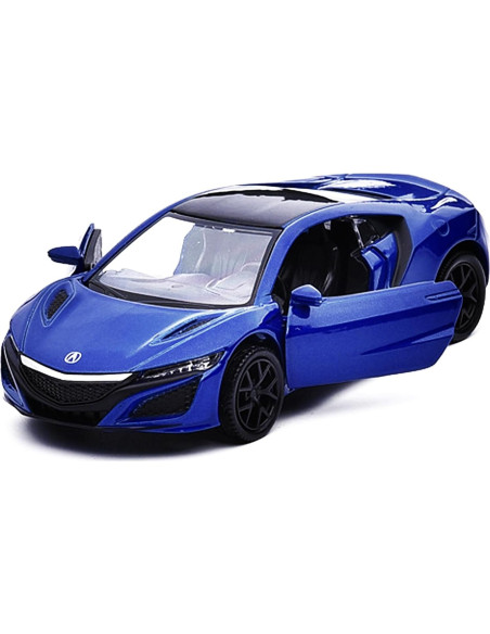 Coche de Juguete Acura NSX 2017 1:36 Retroceso Azul