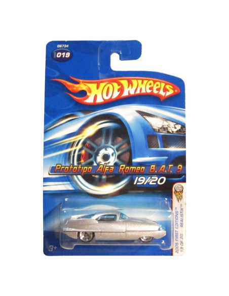 Hot Wheels Mattel 2005 Alfa Romeo B.A.T. 9 Escala 1:64