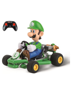 Coche RC Carrera Mario Kart Pipe Kart Luigi 1:18 2.4GHz