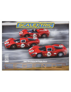 Scalextric 1967 Daytona 24 Triple Pack 1:32 Coches Slot C4391A