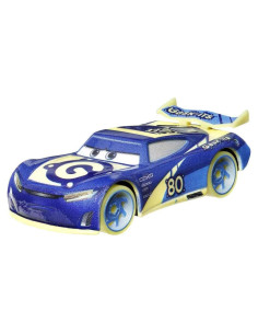 Disney Cars Glow Racers Dan Carcia Vehículo Metal 1:55