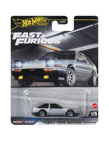 Coche de Juguete Hot Wheels AE86 1:64 Die-Cast Premium