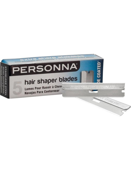 Cuchillas para dar forma al cabello Personna, 10 unidades