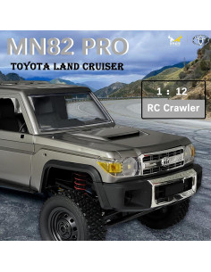 Camión RC 1:12 MN82 Pro 4x4 Toyota LC79 con Luces LED 2