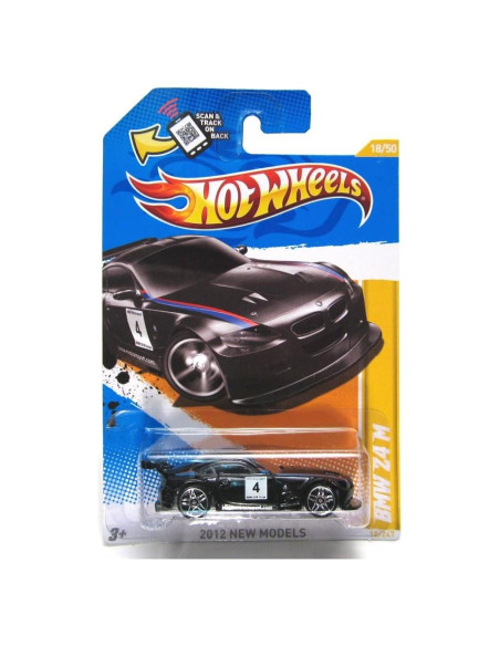 Hot Wheels BMW Z4 M 2012 Negro 1:64 Escala Coleccionable