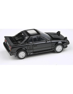 Coche Diecast 1985 MR2 MK1 Negro Metálico Paragon 1/64 2