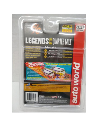 Coche de Slot Eléctrico Auto World SC376-1 1973 Cuda Funny Car