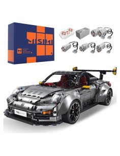 MISINI T5026A Set de Bloques Coche Deportivo 911 3389 Piezas