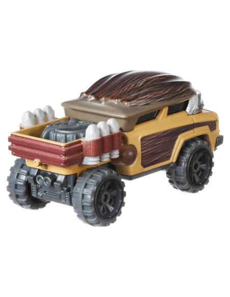 Vehículo Hot Wheels Chewbacca 1:64 Star Wars Vehículo Hot Wheels Chewbacca 1:64 Star Wars