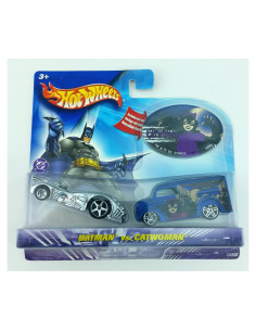 Hot Wheels Batman vs Catwoman 1:64 Coche de Fundición