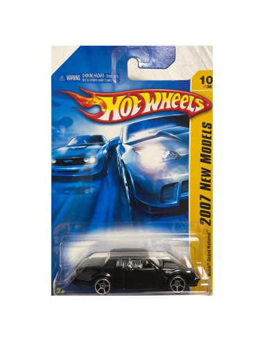 Hot Wheels Buick Grand National 1987 1:64 Coche de Juguete