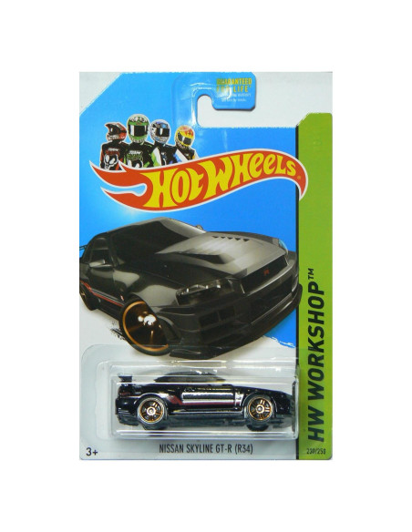 Hot Wheels Nissan Skyline GT-R R34 1:64 Coleccionable