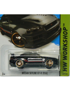 Hot Wheels Nissan Skyline GT-R R34 1:64 Coleccionable 2